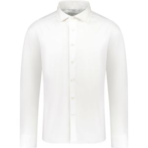 Xacus Overhemd Wit Heren Maat 38 - 531ML/11229 001 - All Season - 100% Katoen