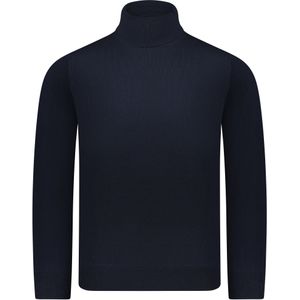 Gran Sasso  Trui Blauw Heren Maat 46 - 55157/14290 ST 598 - All Season - 100% Wol