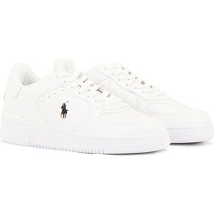 Polo Ralph Lauren  Sneaker Wit Heren Maat 42 - 809891791 ST 009 - All Season - Leer