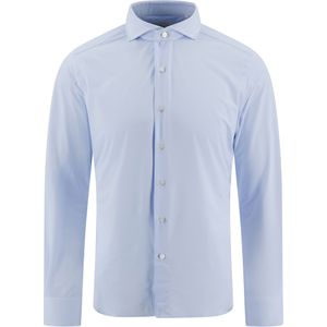 Xacus Overhemd Blauw Heren Maat 37 - ACT520ML/11460 ST 055 - All Season