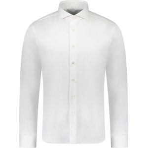 Xacus Overhemd Wit Heren Maat 38 - WF520ML/61818 001 - All Season - 100% Katoen