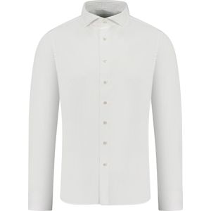 Profuomo  Overhemd Wit Heren Maat 39 - PP2HC0039 WHITE - All Season - 100% Katoen