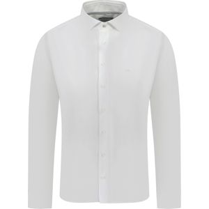 Michael Kors Overhemd Wit Heren Maat 38 - MD0MD90435 STRETCH 100 WHITE - All Season - 98% Katoen + 2% Elastan