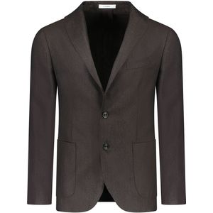 Boglioli Colberts Bruin Maat 48 - N1302E-FA0051-0490-R 0490 - Herfst-Winter - 100% Lana Wool