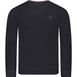 Tommy Hilfiger Trui Blauw Heren Maat S - mw0mw04979 ST 403 - All Season - 100% Katoen
