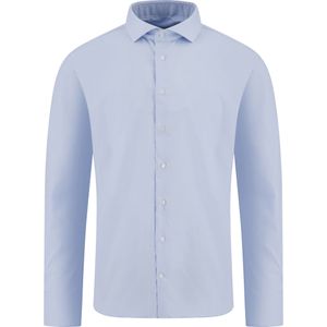 Profuomo  Overhemd Blauw Heren Maat 41 - PP2H00010B BLUE - All Season - 100% Katoen