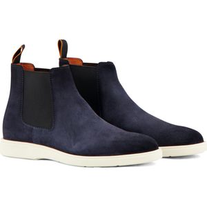 Santoni InstapSchoen Blauw Heren Maat 6,5 - MGDT18588TICBGEX U60 - Herfst-Winter