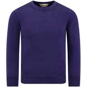 Gran Sasso  Trui Blauw Heren Maat 46 - 55167/22792 st 905 - All Season - 100% Wol