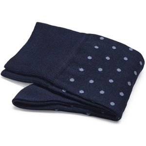 Carlo Lanza Sokken Blauw Maat 40-43 - 500 67 - All Season - 80% katoen + 16% polyamide + 4% elastan