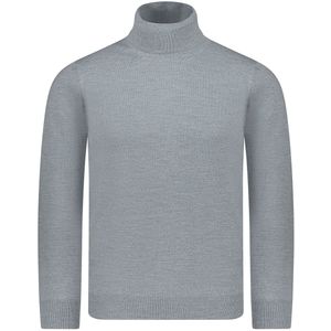 Gran Sasso  Trui Grijs Heren Maat 46 - 55157/14290 ST 071 - All Season - 100% Lana Wool