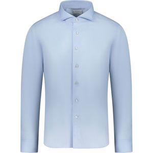 Xacus Overhemd Blauw Heren Maat 38 - 11229/520ML st 003 - All Season - 100% Katoen