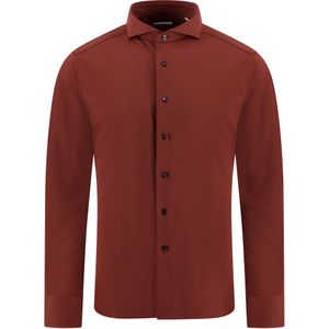 Xacus Overhemd Rood Heren Maat 38 - ACT520ML/11460 ST 054 - All Season