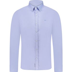 Paul & Shark Overhemd Blauw Heren Maat 38 - C0P3030 014 - All Season - 100% Katoen