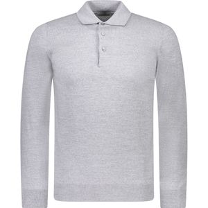 Gran Sasso  Trui Grijs Heren Maat 46 - 55112/14290 st 071 - Herfst-Winter - 100% Wol