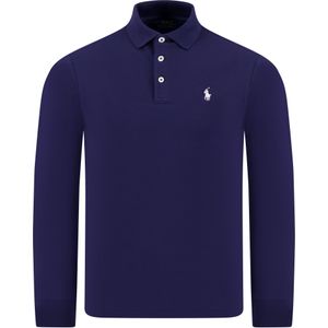 Polo Ralph Lauren  Trui Blauw Heren Maat L - 710-955081 012 FALL BLUE - Herfst-Winter - 95% Katoen + 5% Elastan