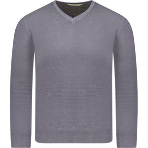 Gran Sasso  Trui Grijs Heren Maat 46 - 55115/22792 ST 914 - All Season - 100% Scheerwol