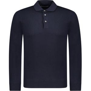 Gran Sasso  Trui Blauw Heren Maat 46 - 55112/14290 st 598 - All Season - 100% Wol