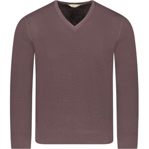 Gran Sasso  Trui Bruin Heren Maat 46 - 55115/22792 ST 308 - All Season - 100% Scheerwol