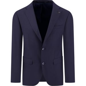 Roy robson Kostuum Zwart Maat 48 - 5049 A401 - All Season - 98% Wol + 2% Elastan