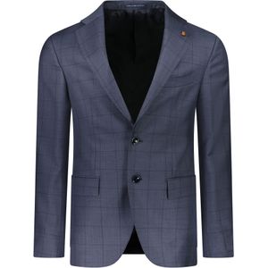 Sartoria Latorre Kostuum Blauw Maat 48 - A088EF-QG1002-8R 100 - Herfst-Winter - 100% Wol