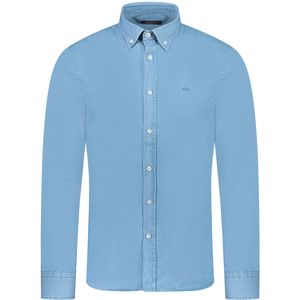 Paul & Shark Overhemd Blauw Heren Maat 38 - C0P3032 014 - All Season - 100% Katoen