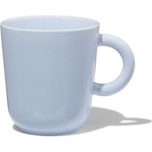 HEMA Mok 280ml Tafelgenoten New Bone Blauw (lichtblauw)