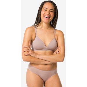 HEMA Damesslip Second Skin Micro Beige (beige)