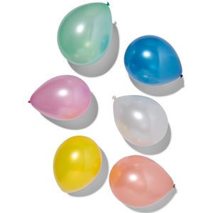 HEMA Ballonnen Parelmoer �32 Cm - 10 Stuks (multicolor)