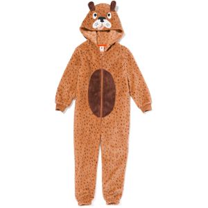 HEMA Kinder Onesie Hond Bruin (bruin)