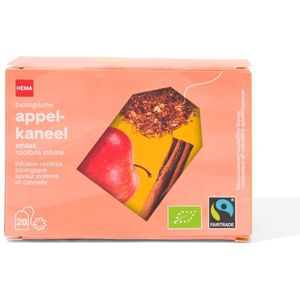 HEMA Biologische Rooibos Infusie Appel Kaneel - 20 Stuks