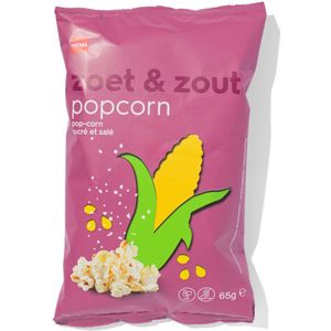 HEMA Popcorn Zoet & Zout 65gram