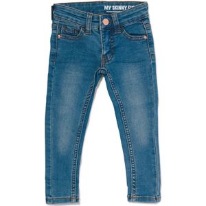 HEMA Kinder Jeans Skinny Fit Middenblauw (middenblauw)