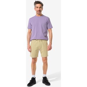 HEMA Heren Sweatshort Lichtgroen (lichtgroen)