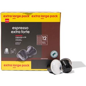 HEMA Koffiecups Espresso Extra Forte - 50 Stuks