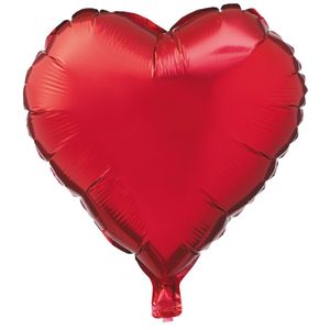 HEMA Folieballon Hart 16 Cm (rood)