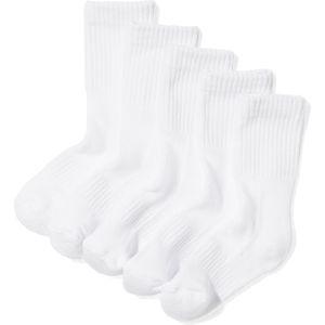 HEMA Kinder Sportsokken Rib - 5 Paar Wit (wit)