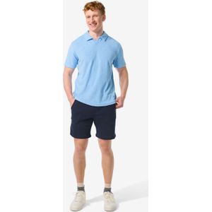 HEMA Heren Sweatshort Blauw (blauw)