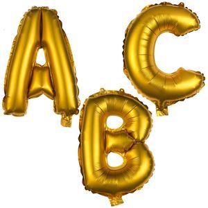 HEMA Folie Ballon A-Z Goud (goud)