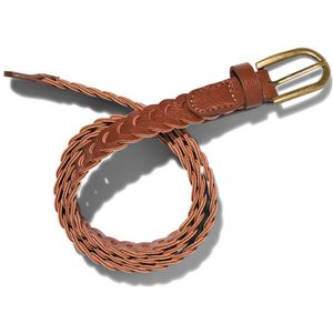 HEMA Gevlochten Dames Riem 2cm Bruin (bruin)