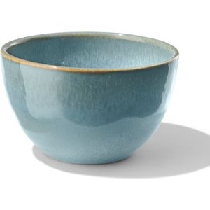HEMA Schaal Ø10cm Porto Reactief Glazuur Blauw (blauw)
