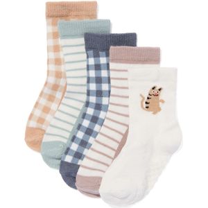 HEMA Baby Sokken Met Bamboe - 5 Paar Wit (wit)