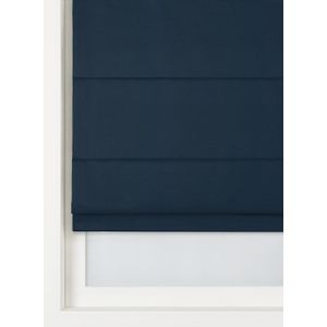 HEMA Vouwgordijn Amsterdam Verduisterend Donkerblauw (donkerblauw)