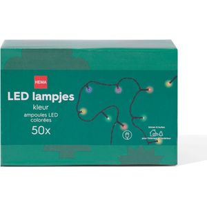 HEMA Lichtsnoer 50 LED Lampjes 8.67m Kleur (multicolor)