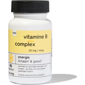 HEMA Vitamine B Complex 25 Mg/mcg - 90 Stuks