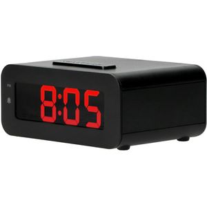 HEMA Wekker Digitaal LED Met Snoer (zwart)
