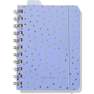 HEMA Schoolagenda 25-26 A6 Karton Stippen