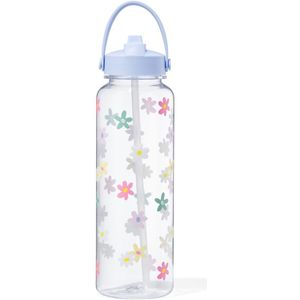 HEMA Waterfles XXL 1150ml Bloemen