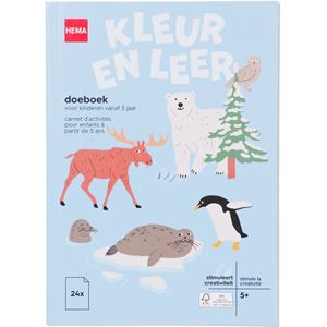 HEMA Kleur En Doe Boek 5+