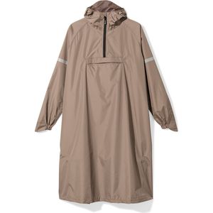 HEMA Regenponcho Voor Volwassenen Taupe Taupe (taupe)