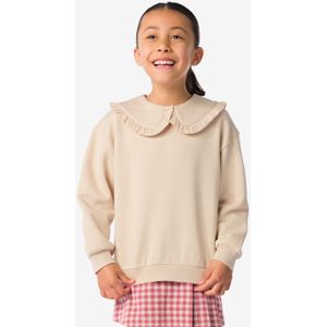 HEMA Kindersweater Met Kraag Gebroken Wit (gebroken wit)